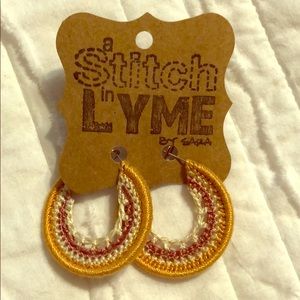 Handmade crochet earrings